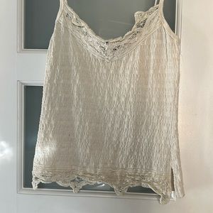 VINTAGE Marianne Macrame Top